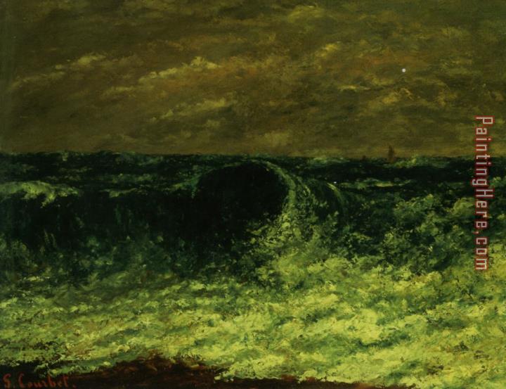 Gustave Courbet La Vague